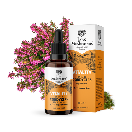 Cordyceps Liquid Drops (50ml) – 4000mg per Dose