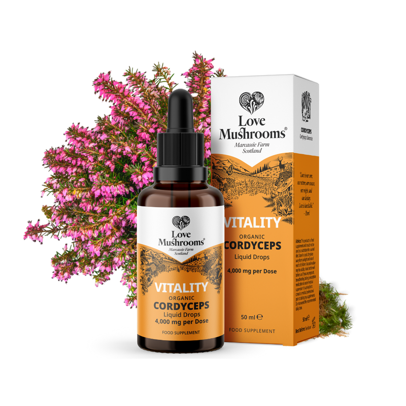Cordyceps Liquid Drops (50ml) – 4000mg per Dose
