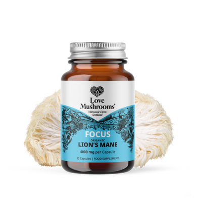 Lion’s Mane Capsules (30) – 4000mg per Capsule