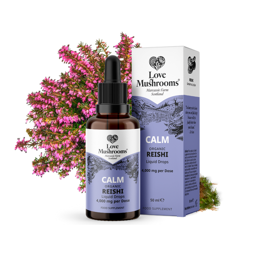 Reishi Liquid Drops (50ml) – 4000mg per Dose