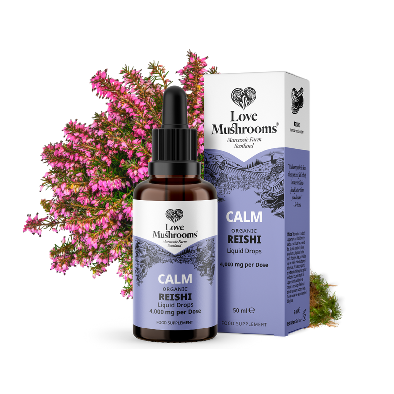 Reishi Liquid Drops (50ml) – 4000mg per Dose