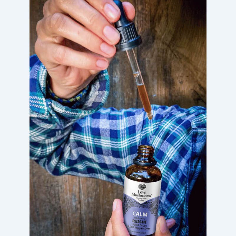 "Reishi Tincture: Natural aid for restful sleep and stronger immune function"