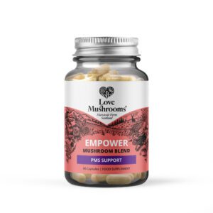 Empower – Mushroom Blend for PMS Support (60 Capsules)