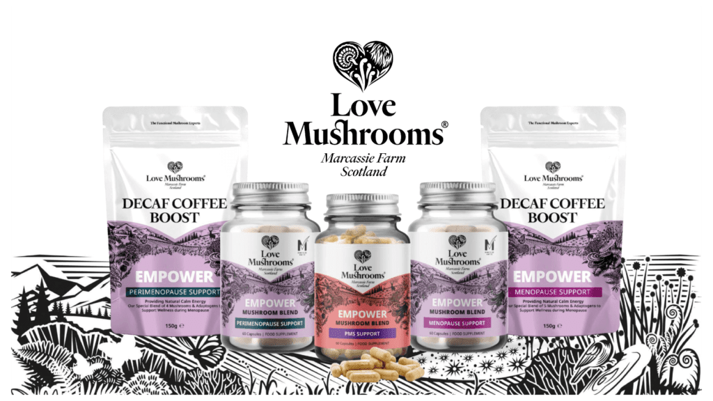 Love Mushrooms Empower 2025 Range